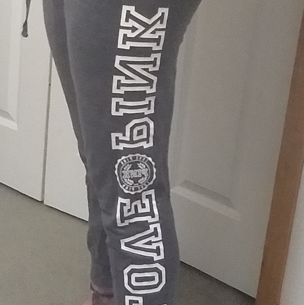 VICTORIA'S SECRET PINK Gray Joggers